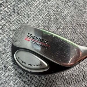 Nickent Genex 3DX Ironwood Hybrid 2/17 Mens RH Silver Black Extreme Weighting
